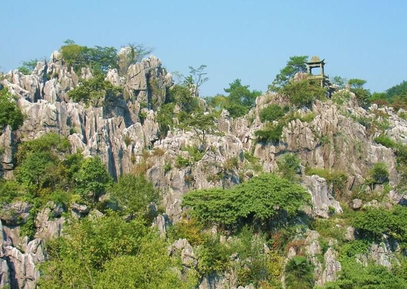 千岛湖石林景区